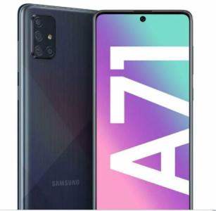 Samsung Galaxy A71 Prism Black 128GB (Unlocked) Smartphone