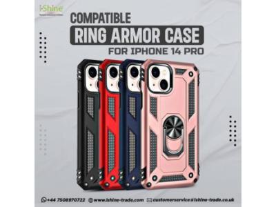 Buy Bulk Compatible Ring Armor Case For iPhone 14 Pro in UK