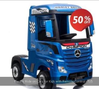 Electric Ride on Cars for Kids with Remote Control