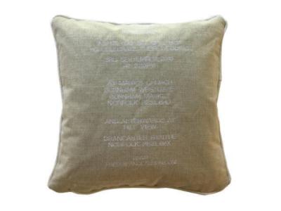 Personalised Anniversary Cushion