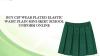 Buy C2P Wear Plated Elastic Waist Plain Mini Skirts School Uniform Online