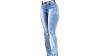 LoVnely Women’s High Waist Flare Jeans Ripped *** Bootcut Bell Bottom Denim Pants