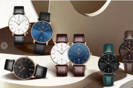 BEN NEVIS Watch, Mens Watch, Minimalist Fashion Simple Wrist Watch Analog Date with Leather Strap