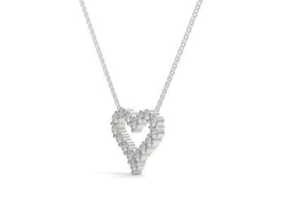 Buy Now Most Graceful Heart Shape Outlay Pendant