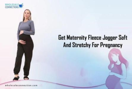 Get Maternity Fleece Jogger Soft And Stretchy For Pregnancy