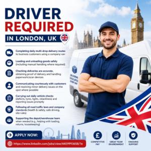 Driver Required in London