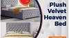 Plush Velvet Heaven Bed