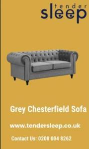 Grey Chesterfield Sofa