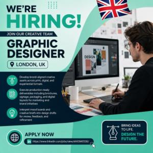 Graphic Designer Required in London