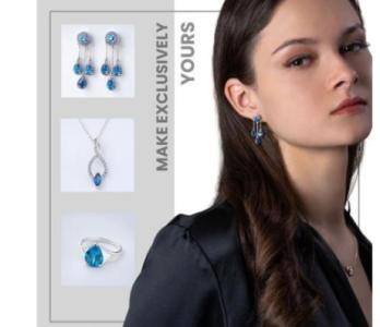 diamond sapphire drop earrings