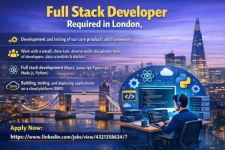 Full Stack Developer Required in Dubai