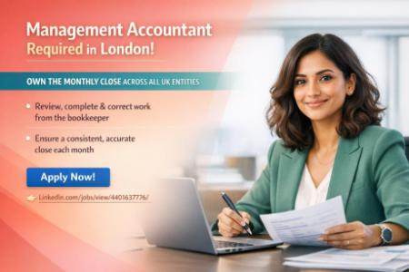 Management Accountant Required in London