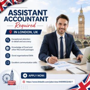 Assistant Accountant Required in London