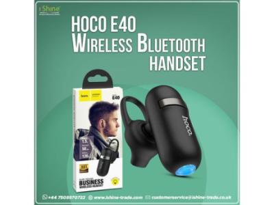 Buy Bulk HOCO E40 Wireless Bluetooth Headset in UK