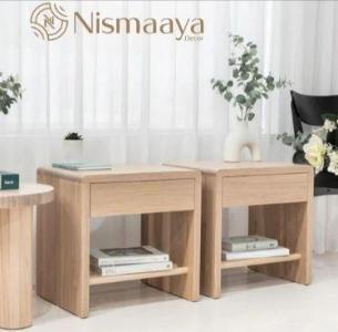 Oakwood Bedside: Timeless Charm Meets Practical Elegance