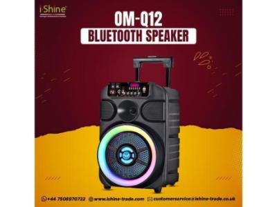 Buy Bulk OM-Q12 Bluetooth Speaker in UK
