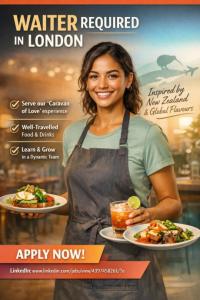 Waiter Required in London
